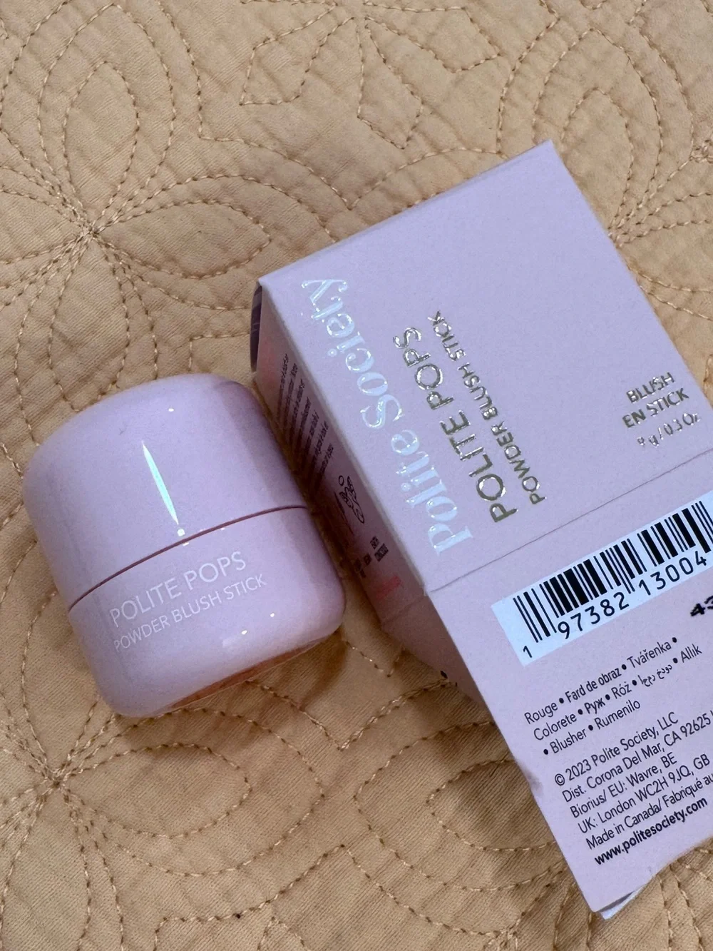 Polite Society Polite Pops Powder Blush Stick